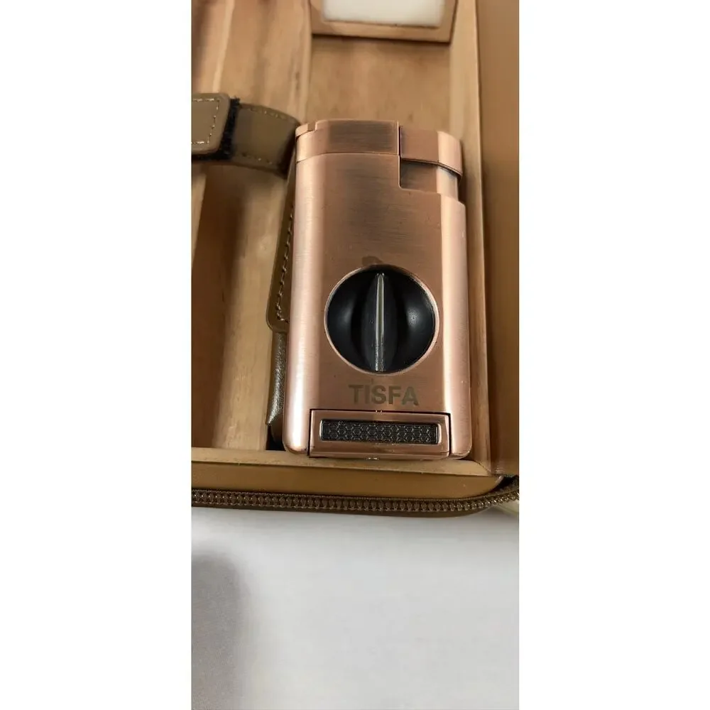 Tisfa Cigar Humidor Brown